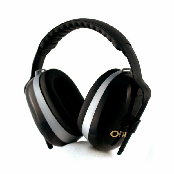 Jackson Safety Over-the-Head Ear Muffs, 26 dB, H70 Onyx, Black 20772